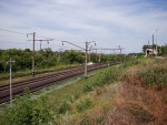 станция Хлыстуновка: Вид в сторону Мироновки