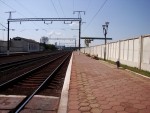 станция Корсунь: Вид в сторону Мироновки