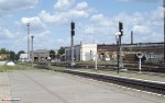 станция Черкассы: Вид на депо