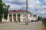 станция Помошная: Вид в сторону Чернолесской