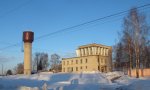 станция Осиновка: Пост ЭЦ и водонапорная башня