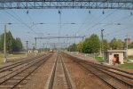 станция Осиновка: Вид в направлении Смоленска