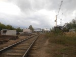 станция Орша-Центральная: Подъездной путть на завод КСКиД