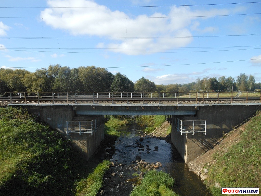 Железнодорожный мост через реку Почалица