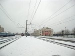 станция Орша-Центральная: Южные платформы, вид на запад