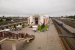 станция Орша-Центральная: Вид на вокзал