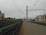 станция Орша-Центральная: Вид в сторону Минска со 2-й платформы Южной стороны