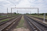 станция Рауховка: Вид в сторону Черноморской