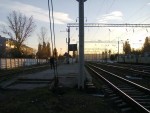 о.п. Депо-Одесса-Сортировочная: Вид платформы с северной стороны — в сторону ст. Одесса-Пересыпь