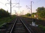станция Кулиндорово: Южная горловина, вид на север (на станцию)