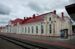 станция Молодечно: Вид вокзала после ремонта
