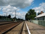 станция Олехновичи: Путь № 3 и первая платформа