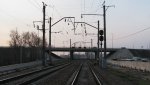 Входные светофоры Н и НД со стороны ст. Минск-Северный