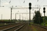станция Радошковичи: Выходные светофоры Ч2 и Ч4 в сторону Минска