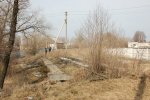 станция Молодечно: Фрагмент пути на бывшей соединительной ветке минского и полоцкого ходов