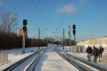 станция Минск-Северный: Входные светофоры НПД и НП