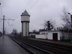 станция Олехновичи: Водонапорая башня и туалет