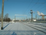 о.п. Радиаторный: Третий путь построенный в черте платформы минского направления