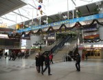 станция Минск-Пассажирский: Центральный зал в новогоднем убранстве