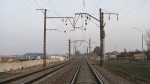 станция Ждановичи: Вид в сторону о.п. Лебяжий