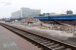 станция Минск-Пассажирский: Снос построек в техническом парке