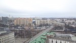 станция Минск-Пассажирский: Вид на станцию с 14 этажа БГПУ имени М. Танка