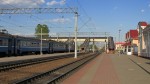 станция Молодечно: Вид с первой платформы в сторону Минска