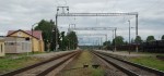 станция Радошковичи: Вид платформ в сторону Молодечно