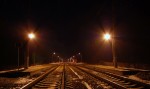 Вид в сторону Минска ночью