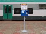 Платежный терминал на поезда региональных линий на второй платформе