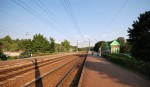 о.п. Пралески: Вид платформ в сторону Минска