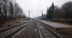 о.п. Вязынка: Вид платформ в сторону Минска