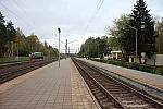 станция Дубравы: Платформы, вид в сторону Минска