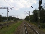 станция Одесса-Застава I: Маршрутный светофор НМР на петле шлюзового парка
