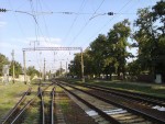 станция Одесса-Застава I: Южная горловина, вид на юго-восток — в сторону Одессы-Поездной