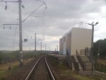 путевой пост 22 км: Вид со стороны станции Ксениево (в сторону Белгород-Днестровского)