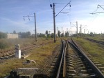 станция Одесса-Западная: Южная горловина, вид на юг