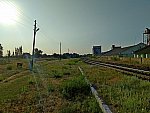 станция Кулевча: Вид в сторону Белгород-Днестровского, Одессы