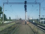 станция Черноморск-Порт: Сортировочная горка. Горочный светофор