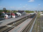 станция Волковыск-Город: Вид с пешеходного моста
