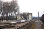 станция Волковыск: Вид платформ в сторону Свислочи