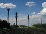 станция Боровцы: Входные светофоры НБ и НТ