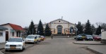 станция Волковыск-Город: Вид на пассажирское здание из города