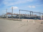 станция Вапнярка: Платформа и переходной мост