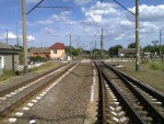 станция Дачная: Четная горловина, вид на юго-восток — в сторону Одессы