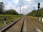 станция Усатово: Входные светофоры со стороны Одессы
