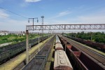станция Черноморская: Вид в сторону Колосовку