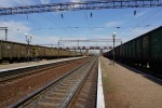станция Черноморская: Вид в сторону Колосовки