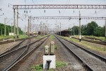 станция Черноморская: Вид в сторону Колосовки