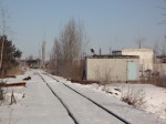 станция Новолукомль: Подъездной путь на сливную эстакаду (пропарочную для цистерн)
